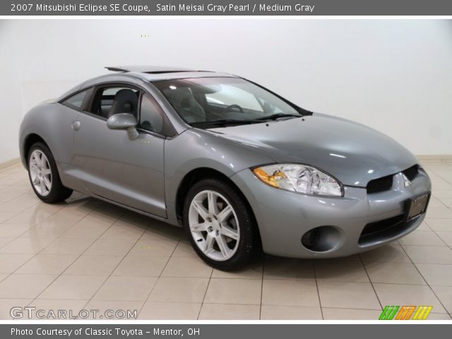 2007 Mitsubishi Eclipse SE Coupe in Satin Meisai Gray Pearl