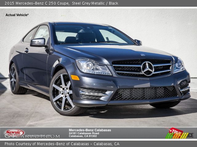 2015 Mercedes-Benz C 250 Coupe in Steel Grey Metallic