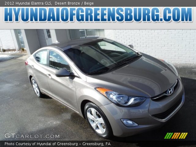 2012 Hyundai Elantra GLS in Desert Bronze