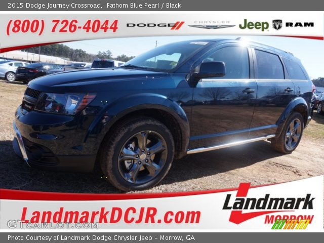 2015 Dodge Journey Crossroad in Fathom Blue Pearl