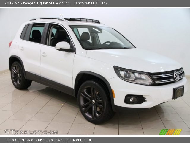 2012 Volkswagen Tiguan SEL 4Motion in Candy White