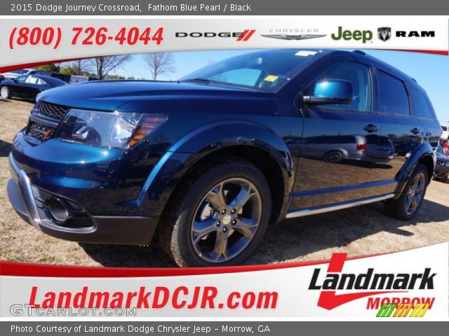 2015 Dodge Journey Crossroad in Fathom Blue Pearl