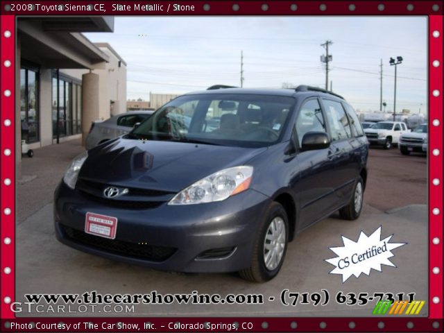 2008 Toyota Sienna CE in Slate Metallic