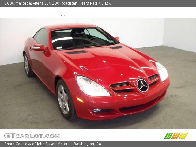 2006 Mercedes-Benz SLK 280 Roadster in Mars Red