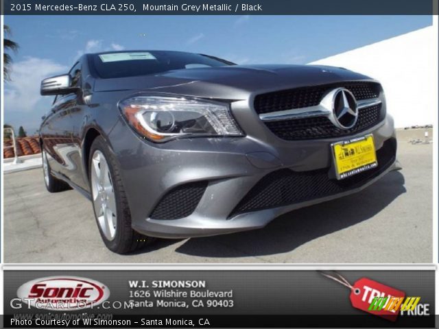 2015 Mercedes-Benz CLA 250 in Mountain Grey Metallic