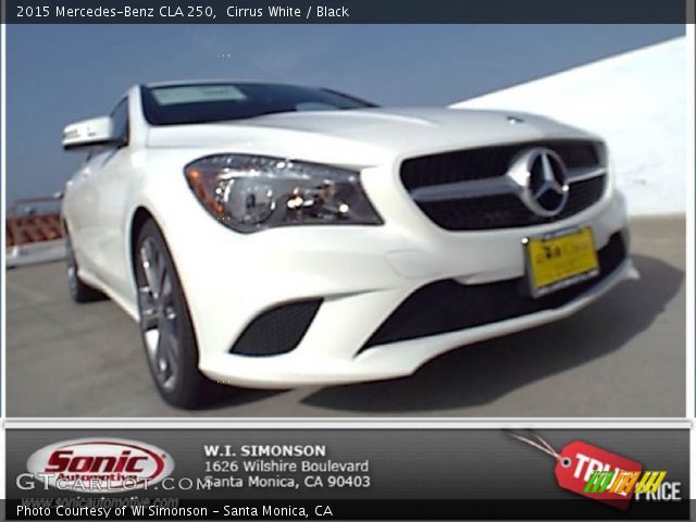 2015 Mercedes-Benz CLA 250 in Cirrus White