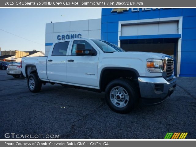 2015 GMC Sierra 2500HD Crew Cab 4x4 in Summit White