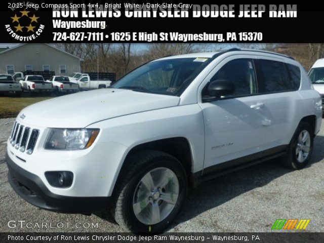 2015 Jeep Compass Sport 4x4 in Bright White