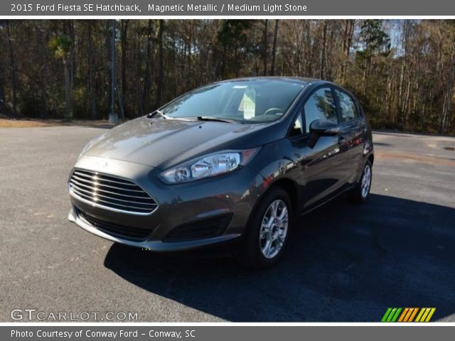 2015 Ford Fiesta SE Hatchback in Magnetic Metallic