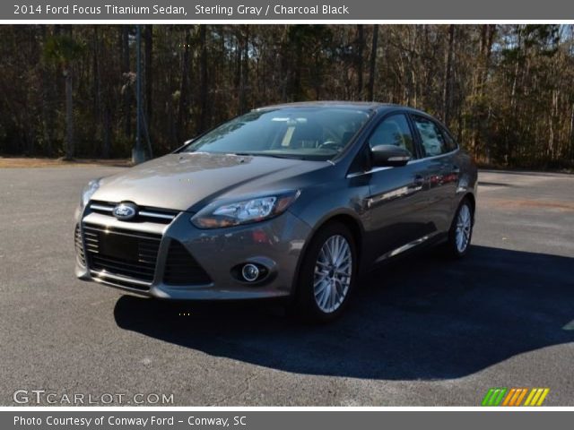 2014 Ford Focus Titanium Sedan in Sterling Gray