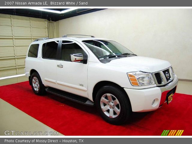 2007 Nissan Armada LE in Blizzard White