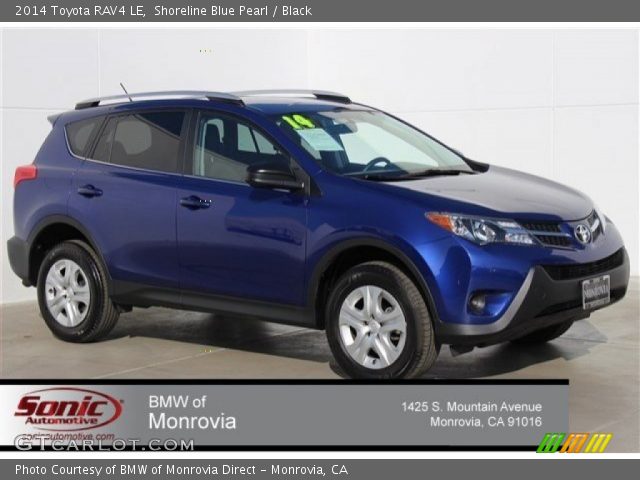 2014 Toyota RAV4 LE in Shoreline Blue Pearl