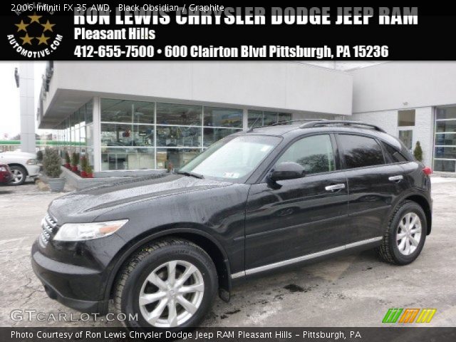 2006 Infiniti FX 35 AWD in Black Obsidian
