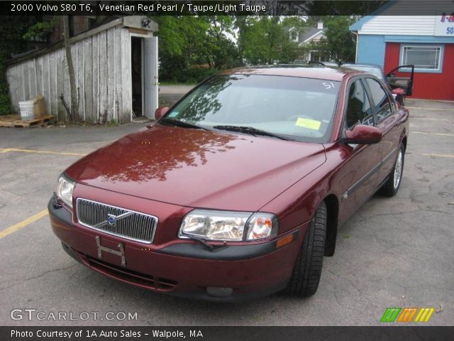 2000 Volvo S80 T6 in Venetian Red Pearl