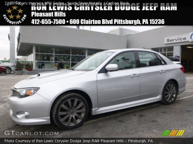 2010 Subaru Impreza WRX Sedan in Spark Silver Metallic