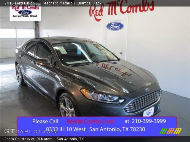 2015 Ford Fusion SE in Magnetic Metallic