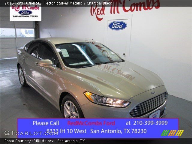 2015 Ford Fusion SE in Tectonic Silver Metallic