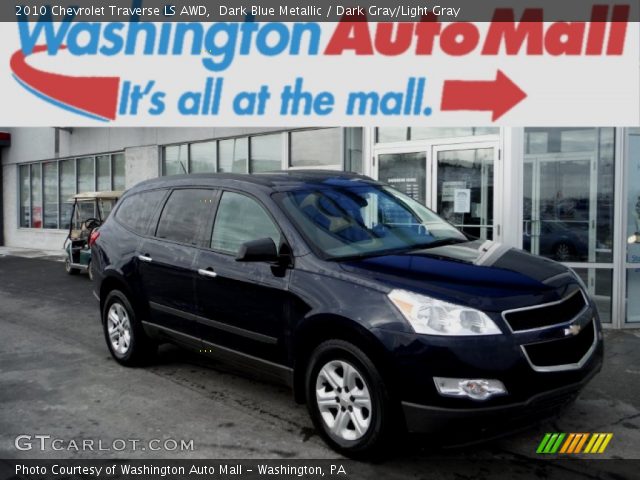 2010 Chevrolet Traverse LS AWD in Dark Blue Metallic