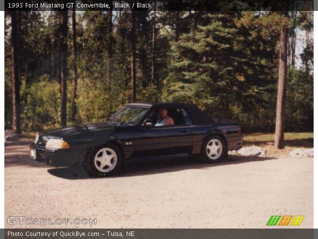 1993 Ford Mustang GT Convertible in Black