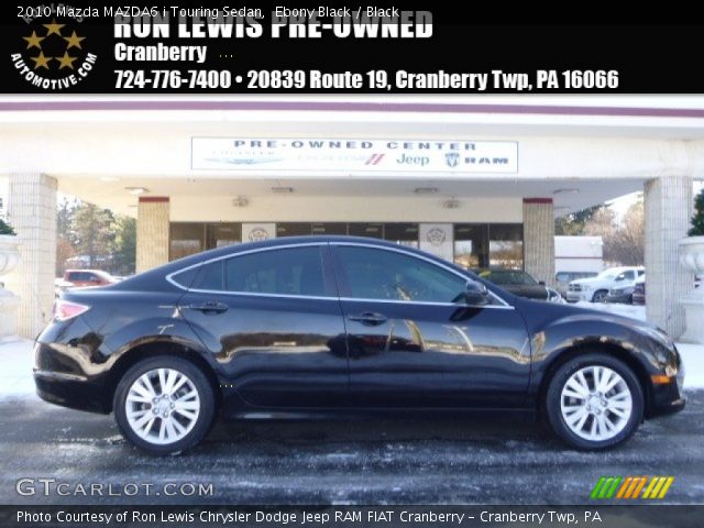 2010 Mazda MAZDA6 i Touring Sedan in Ebony Black