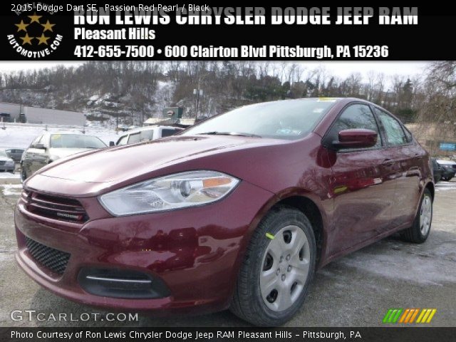2015 Dodge Dart SE in Passion Red Pearl