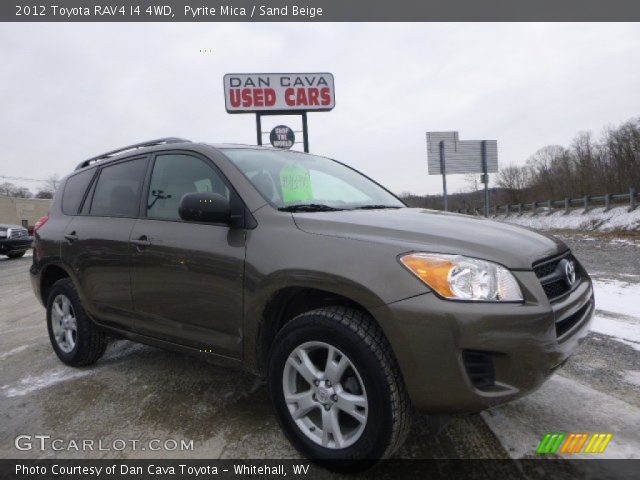2012 Toyota RAV4 I4 4WD in Pyrite Mica