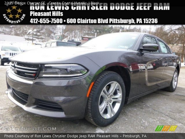 2015 Dodge Charger SE in Granite Crystal Metallic