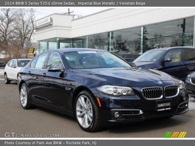 2014 BMW 5 Series 535d xDrive Sedan in Imperial Blue Metallic