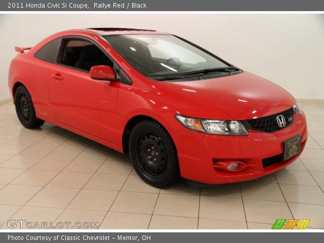 2011 Honda Civic Si Coupe in Rallye Red