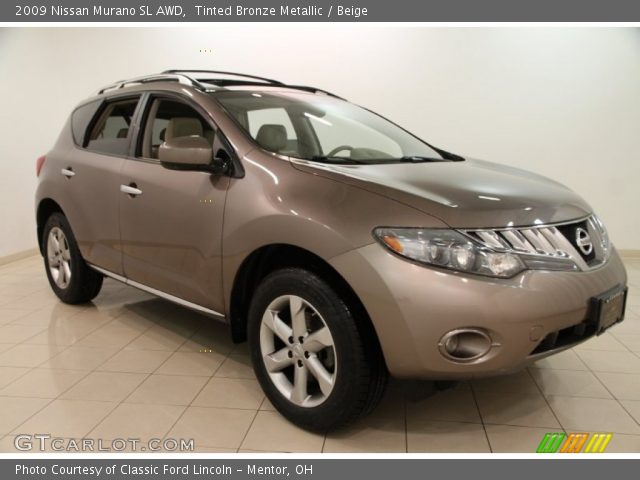 2009 Nissan Murano SL AWD in Tinted Bronze Metallic