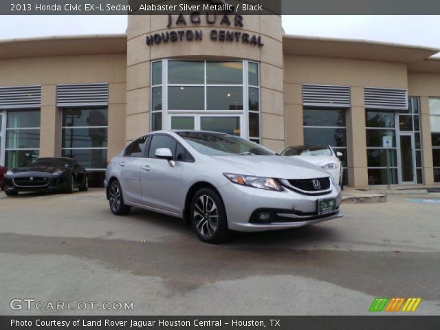 2013 Honda Civic EX-L Sedan in Alabaster Silver Metallic