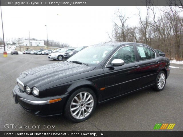 2007 Jaguar X-Type 3.0 in Ebony Black