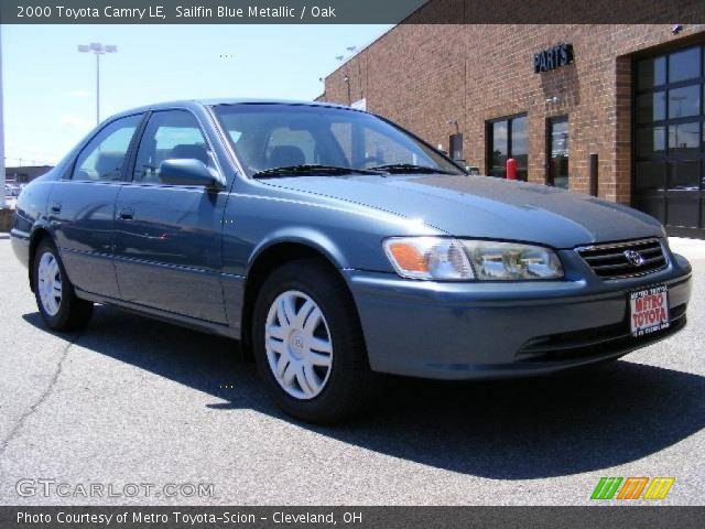 2000 Toyota Camry LE in Sailfin Blue Metallic