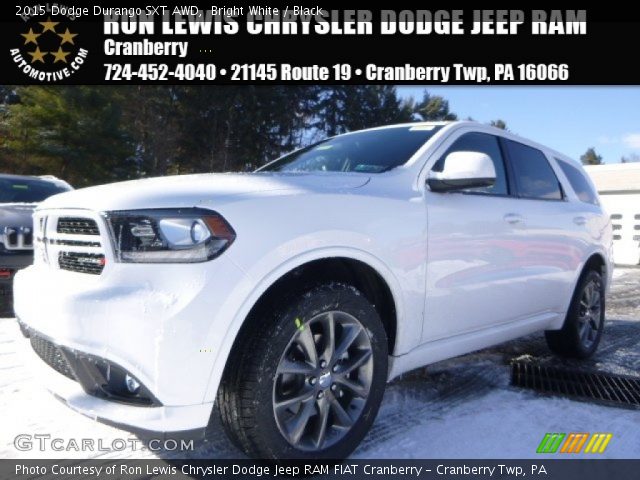 2015 Dodge Durango SXT AWD in Bright White