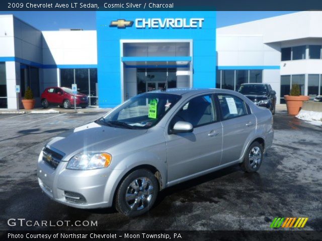 2009 Chevrolet Aveo LT Sedan in Cosmic Silver