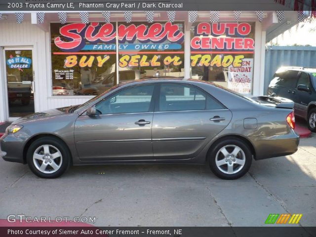 2003 Toyota Camry LE in Phantom Gray Pearl