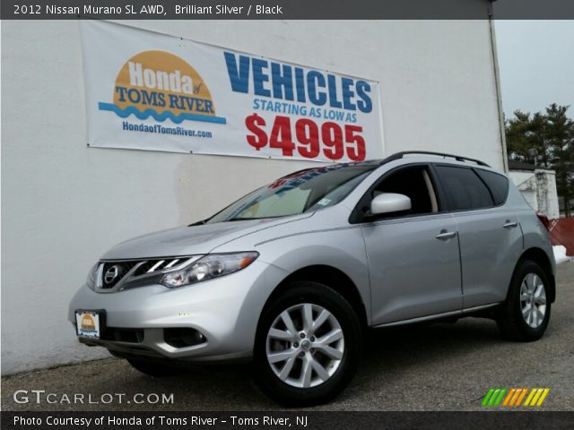 2012 Nissan Murano SL AWD in Brilliant Silver