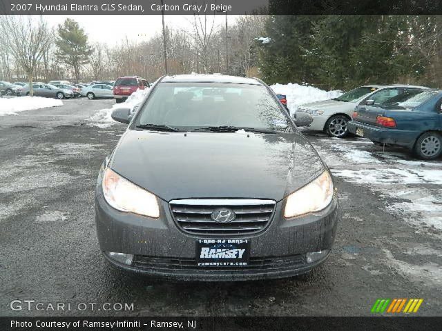 2007 Hyundai Elantra GLS Sedan in Carbon Gray