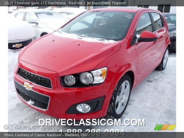2015 Chevrolet Sonic LTZ Hatchback in Red Hot