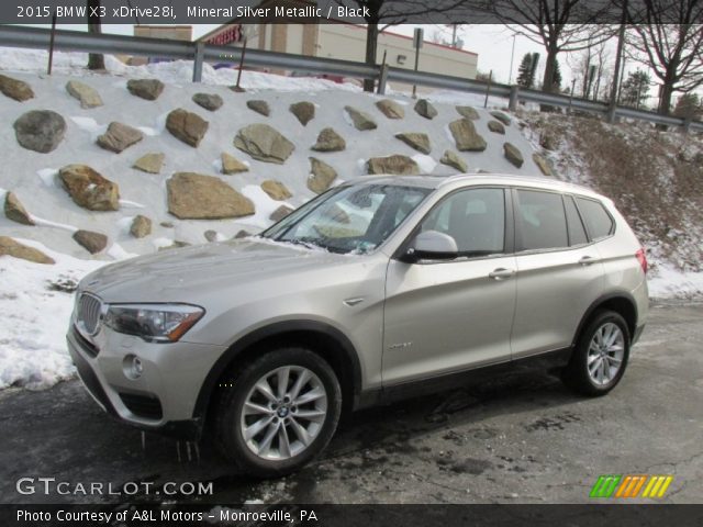 2015 BMW X3 xDrive28i in Mineral Silver Metallic