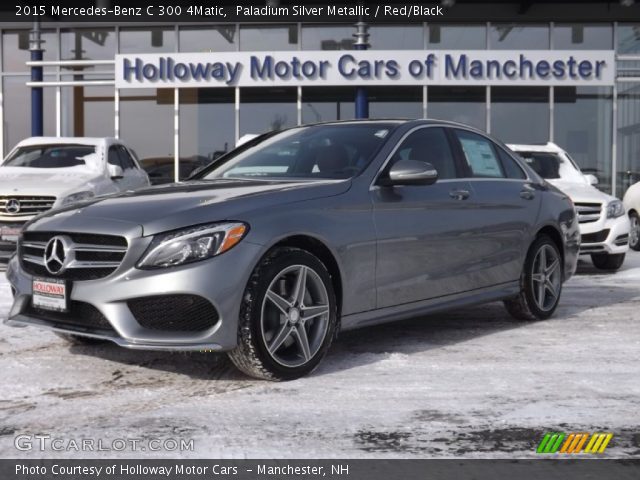 2015 Mercedes-Benz C 300 4Matic in Paladium Silver Metallic