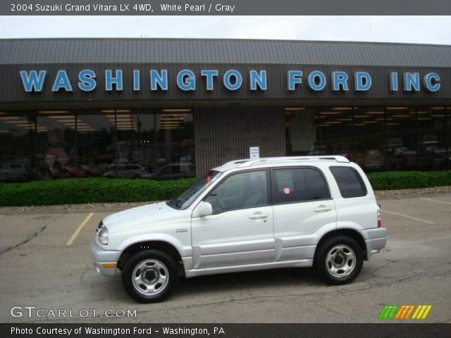 2004 Suzuki Grand Vitara LX 4WD in White Pearl