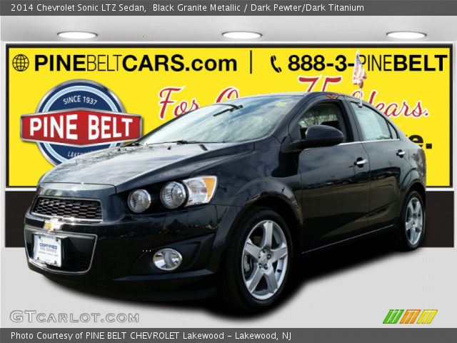 2014 Chevrolet Sonic LTZ Sedan in Black Granite Metallic