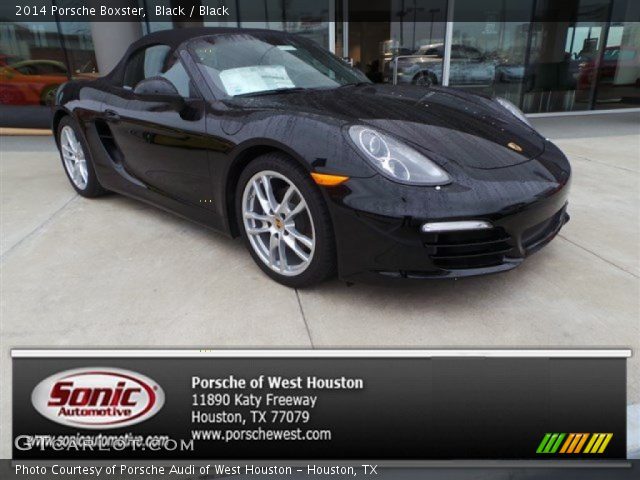 2014 Porsche Boxster  in Black