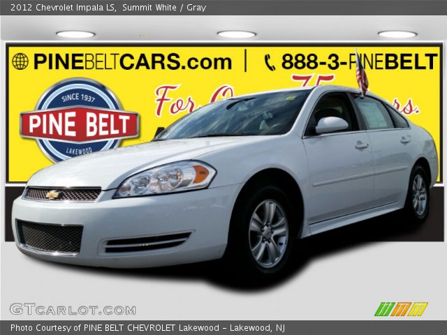 2012 Chevrolet Impala LS in Summit White