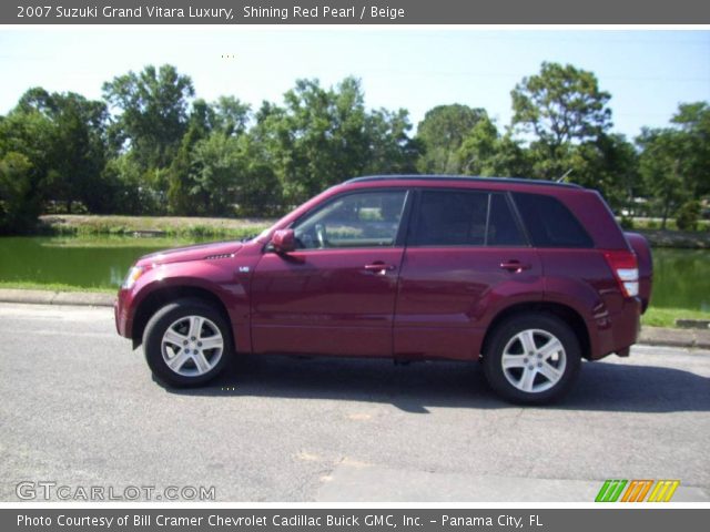 2007 Suzuki Grand Vitara Luxury in Shining Red Pearl