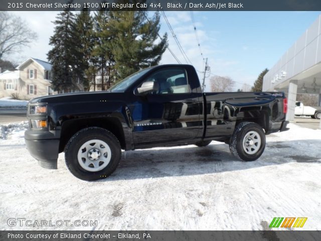 2015 Chevrolet Silverado 1500 WT Regular Cab 4x4 in Black