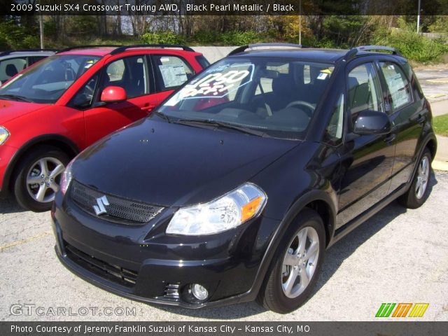 2009 Suzuki SX4 Crossover Touring AWD in Black Pearl Metallic