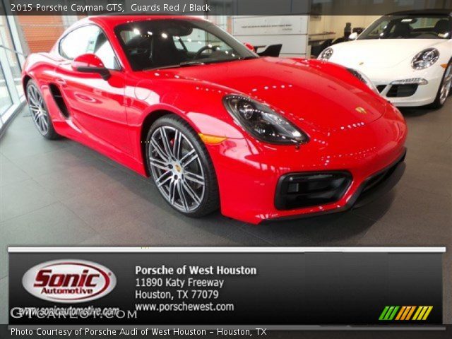2015 Porsche Cayman GTS in Guards Red