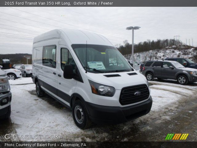2015 Ford Transit Van 350 HR Long in Oxford White
